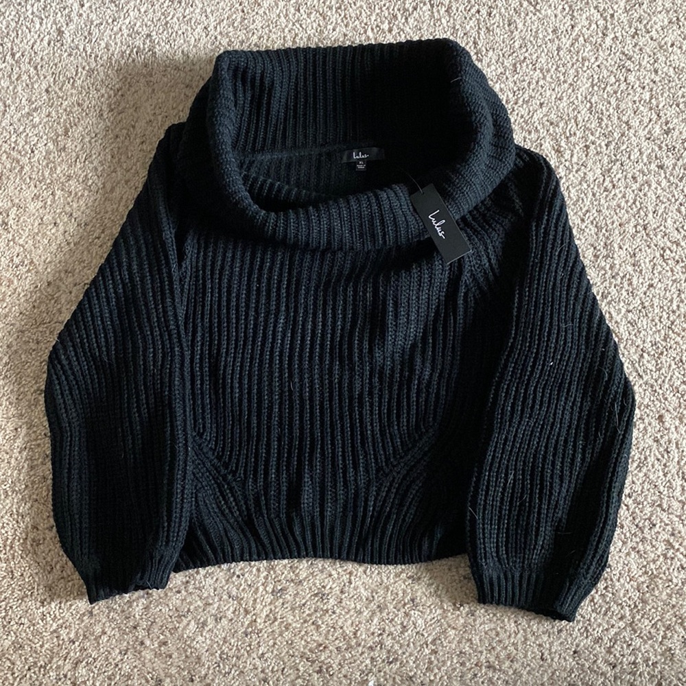 Off the shoulder sweater